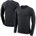 Men's Nike Black Michigan State Spartans Logo Stack Legend Performance Long Sleeve T-Shirt