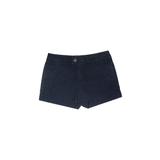 Gap Outlet Khaki Shorts: Blue Solid Bottoms - Women's Size 4