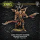 Kit de maquette en résine Avatars of War Hordes Tribe Skorn Lord Tyrant Hexeris 28329