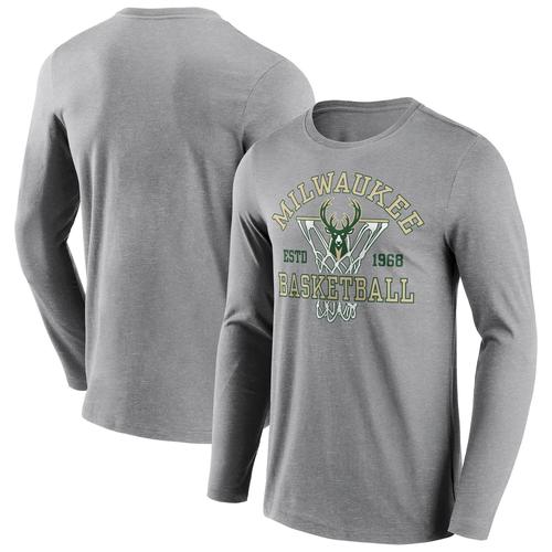 Milwaukee Bucks Nothing But Net Grafik Langarmshirt - Herren