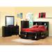 Entrepreneur Cappuccino 4-piece Bedroom Set with 2 Nightstands and Dresser