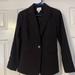 Nine West Jackets & Coats | Black Nine West Padded Shoulder Blazer | Color: Black | Size: 4p