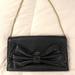 Kate Spade Bags | Kate Spade Clutch Crystal Bow Accent Shoulder Bag | Color: Black | Size: Os