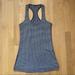 Lululemon Athletica Tops | Lululemon Cool Racerback *Gingham - Inkwell - Size 4 | Color: Blue/White | Size: 4