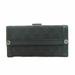 Gucci Bags | Authentic Gucci Black Monogram Denim & Leather Long Wallet | Color: Black | Size: Height: 3.9", Length: 7.4", Depth: 1"