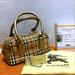 Burberry Bags | Burberry Prorsum Bennett Gold Coated Canvas Satchel/Boston Bag | Color: Gold/Tan | Size: Os