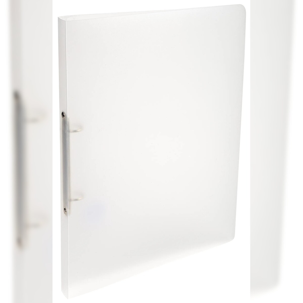 Exacompta 54160E 25x Ringbuch aus PP 500µ mit 2 Ringen 15mm, Rückenbreite 20mm, Chromaline, 32x25cm für DIN A4 - Transparent Image