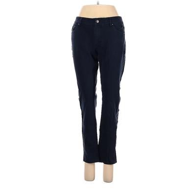 Woman Jeans - Mid/Reg Rise: Blue Bottoms - Size 2