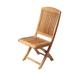 ARB Teak & Specialties Venue Modern Beach chair Solid Wood in Brown | 37.25 H x 17.25 W x 23 D in | Wayfair CHR525
