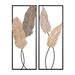 Stratton Home Decor Traditional Branches and Leaves Panel Wall Decor Set - Stratton Home Decor S44805