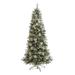 7' Frosted Tip Mountain Pine Christmas Tree with 400 Clear - Green