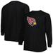 Men's Fanatics Branded Black Arizona Cardinals Big & Tall Thermal Long Sleeve T-Shirt