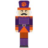 Clemson Tigers 31'' Nutcracker Leaner