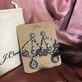 J. Crew Jewelry | J. Crew Chandelier Earrings New W/ Dust Bag | Color: Tan | Size: Os