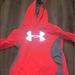 Under Armour Jackets & Coats | Girls Under Armor Hot Pink Sweatshirt | Color: Pink | Size: Youth L