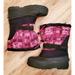 Columbia Shoes | Columbia Big Girl's Powderbug Plus Ii Snow Boot6 | Color: Black/Red | Size: 6bb