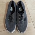 Vans Shoes | Dark Grey Vans, Lightly Used. Men 7, Women 8.5 | Color: Black | Size: 7