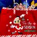 Disney Bags | Disney Holidays Tote Bag | Color: Red/White | Size: Os