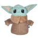 Star Wars Baby Yoda The Mandalorian The Child Plush Dog Toy, Medium, Tan / Green