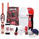 CW County Cricket Kit Camouflauge Backpack Full Kit for Boys - Girls Cricket Kit with Bat Complete Cricket Equipment Leather Ball Kashmir Willow All Age Players RH/LH (5 For 10-11 Yr, Right)