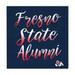 Navy Fresno State Bulldogs 10'' x Alumni Plaque