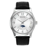 Men's Silver Nevada Wolf Pack Leather Watch