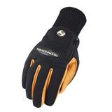 Heritage Winter Work Gloves - 8 - Black/Tan - Smartpak