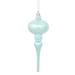 The Holiday Aisle® 8" x 2.75" Shiny Finial Ornament Plastic in Blue | 2.75 H x 2.75 W x 0.21 D in | Wayfair 3CD4F06217644BEFB1C94A4180295C09