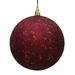 The Holiday Aisle® Holiday Décor Ball Ornament Plastic in Red | 4.75 H x 4.75 W x 4.75 D in | Wayfair 98915D7BFC3E468AA864EFD9648D737E