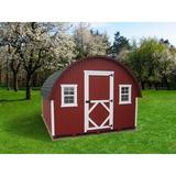 Little Cottage Company 10' W X 10' D Round Roof Chicken Coop Solid Wood in Brown | 102.5 H x 120 W x 120 D in | Wayfair 10x10 RRCC-FK-IW-WPNK