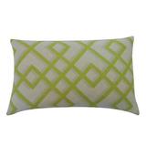 Red Barrel Studio® Unadilla Flex Handmades Rectangular Linen Pillow Cover & Insert Polyester/Polyfill/Down/Feather/Linen in Green | Wayfair