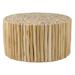 Birch Lane™ Amhold Solid Wood Drum Table Wood in Brown | 16 H x 31 W x 31 D in | Wayfair SEHO3974 28007729