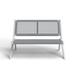 Joss & Main Kismet Outdoor Bench Wood/Natural Hardwoods in Gray | 29.92 H x 45.47 W x 30.12 D in | Wayfair 9D324585DDBE4D4DB5A7B34DFE3956CD