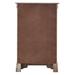 Glory Furniture Verona 5 Drawer 31" W Dresser Wood in Gray | 48 H x 31 W x 16 D in | Wayfair G6700-CH