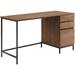 Lorell SOHO 3-Drawer Desk