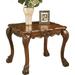 Wooden End Table In Traditional Style - 24.25 H x 28 W x 28 L Inches