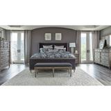 Martinique French Grey 2-piece Bedroom Set with Dresser