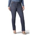 Plus Size Women's Women's Flex Motion Regular Fit Straight Leg Jean - Plus by Lee in Charcoal Grey (Size 22 T)