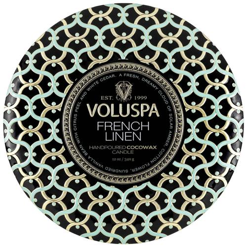 VOLUSPA - Maison Noir 3 Wick Tin Candle Kerzen 1 ct