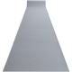 TAPIS DE COULOIR ANTIDÉRAPANT RUMBA couleur unique gris 60 cm grey 60x400 cm
