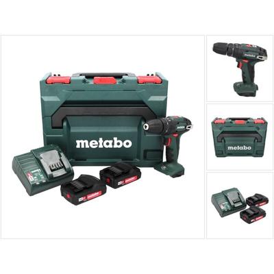 Metabo Akku-Schlagbohrschrauber SB 18, 2x 2,0 Ah + Ladegerät in metaBOX 145