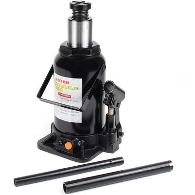 Hydraulischer 20t Flaschen-Wagenheber, Stempelwagenheber mit Slow down Funktion, Autoheber 244-449