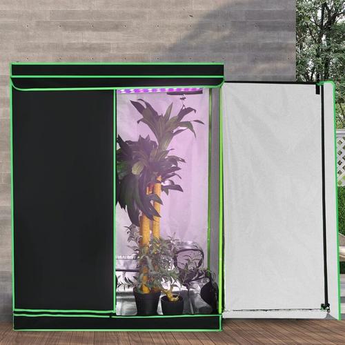 Growbox Darkroom Growzelt Grow Tent Gewaechshaus Zuchtschrank Pflanzenzucht Growschrank