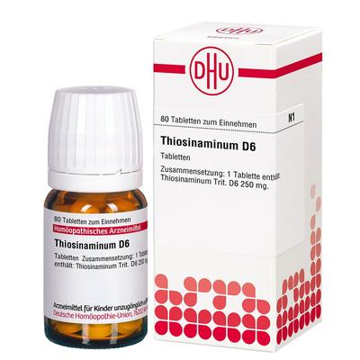 Thiosinaminum D 6 Tabletten 80 St Image