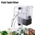 Mini filtre d'aquarium suspendu externe pompes à eau pour poissons filtre précieux oxygène subsn