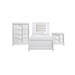 Picket House Furnishings Charlotte Youth Twin Platform 3PC Bedroom Set in White