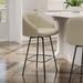 Amisco Nelly Swivel Counter and Bar Stool