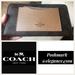 Coach Bags | Coachlast 1! Authentic Accordion Zip Wallet New! | Color: Brown/Gold | Size: Os