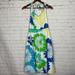 Lilly Pulitzer Dresses | Lilly Pulitzer Halter Dress 4 | Color: Blue/Green | Size: 4