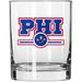 Philadelphia 76ers Letterman 14oz. Rocks Glass